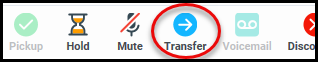 web client transfer button