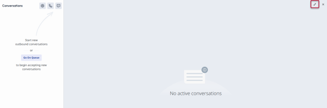 Genesys Agents Conversation Panel