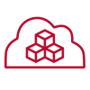 cloud container icon